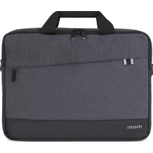 Pearl Shop Unicity Eco MCE-1101 Çevre Dostu Laptop Çantası, Ykk Fermuarlı Macbook Çantası, MacBook Air/pro ile Uyumlu Bilgisayar Çantası, Erkek Kadın 15.6 Inç Notebook El Çantası, Siyah