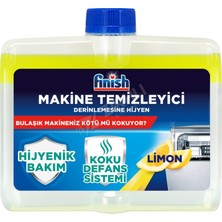 2 Adet Finish Bulaşık Makinesi Temizleyici Limon 250 ml