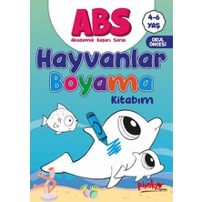 Pinokyo Yayınları Abs 4-6 Yaş Hayvanlar Boyama Kitabım