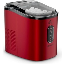 Pearl Shop KBM8005 Marvilla Buz Yapma Makinesi | Paslanmaz Çelik Ev Tipi Buz Makinesi