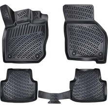 Pearl Shop Skoda Octavia 2020 Sonrası Uyumlu 3D Havuzlu Paspas