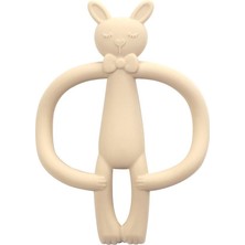 Myra Shop Yumuşak Silikon Diş Kaşıyıcı Dişlik - Tutma Saplı Tavşan Diş Kaşıma Oyuncağı