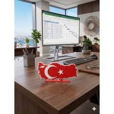 Etkrtl-Türkiye Masa Üstü Dekoru 11,5X23,5