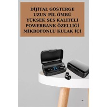 TeknoKapsül Yeni Nesil Tws Kablosuz Kulaklık Güçlü Batarya Yüksek Kalite Bluetooth 5.0 Anc Özelliği