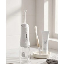 Najmaddin Mey Ithalat® Şarjlı Ağız Duşu 4 Modlu 5 Başlıklı Derinlemesine Temizlik Cihazı