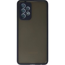 Eco Port Samsung Galaxy A72 Kılıf Montreal Silikon Kapak - Lacivert