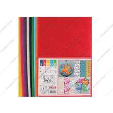 Pearl Shop Yapışkanlı Keçe A4 10LU