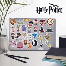 Pearl Shop Potter Defter Suluk Laptop Notebook Tablet Telefon Kılıf Sticker Seti
