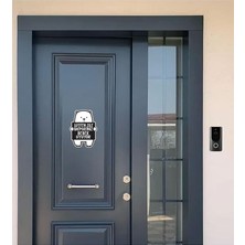 Pearl Shop Zile Basmayınız - Bebek Uyuyor Ayıcık Sticker