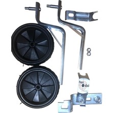 Pearl Shop Bisiklet Yan Denge Tekeri Kalın Demirli 16-20 Jant Bisiklet Yan Tekeri