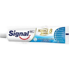 2 Adet Signal Komple Bakım 8 Etki Beyazlatıcı Koruma 75 ml