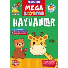 Boyama Zamanı Etkinlikli Mega Boyama - Hayvanlar