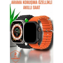 Astraltech Suya ve Toza Dayanıklı 45 mm Akıllı Saat Bildirim ve Cevapsız Çağrı Görüntüleme