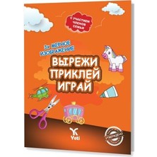 Yeti Kitap Rusça Kes Yapıştır Oyna Kitabı 1