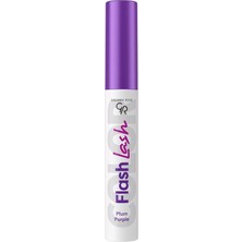 Pearl Shop Rose Flash Lash Colored Mascara No: 07 Plum Purple - Renkli Maskara