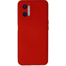 Eco Port Oppo A96 Kılıf Nano Içi Kadife Silikon - Kırmızı