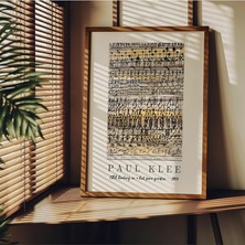 Pearl Shop Tanıtım Paul Klee Çerçevesiz Poster, Modern Dekoratif Çerçevesiz Poster, Tablo, Paulklee-1, 21 x 30
