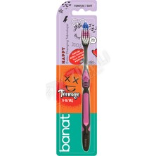 4 Adet Banat Teenage Happy Yumuşak Diş Fırçası