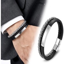 Moncuk Design Isim Yazılabilir Çoklu Çelik Zincir Bileklik – Beyaz 33514B28D4