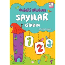 Kukla Yayınları Evdeki Okulum Sayılar Kitabım 4+Yaş