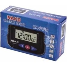 Pearl Shop Mini Saat - Dijital Masa Saati - Araç Saati Alarm Kronometre - Mini Kenko