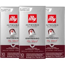 Illy 3'lü Intenso Alüminyum Kapsül