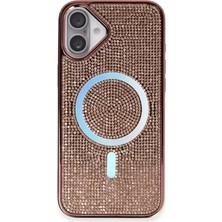 TeknoKapsül Iphone 16 Kılıf Helen Magsafe Kapak - Pembe