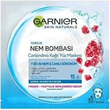 4 Adet Garnier Nem Bombası Nar Özü Maske 28 gr