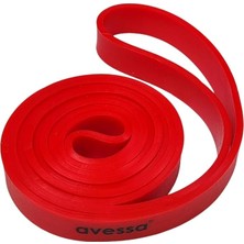 Pearl Shop Blpb-22 Latex Güç Bandı Kırmızı 22MM