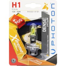 Pearl Shop Ampul H1 12V 55W Xtreme Yellow (Tekli Blister) Pht PH5501 Xy B1