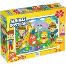 Ca Games Sevimli Dostlar Puzzle 200