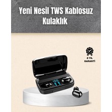 TeknoKapsül A10S Tws Ergonomik Bluetooth Kulaklık Uzun Pil Ömürlü