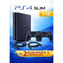Sony Playstation 4 Slim (1tb Hafıza) 2 Adet Kol
