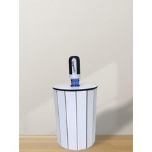 Pearl Shop Damacana Sebil Kılıf Kutu Örtü Saklama Kutusu - Beyaz