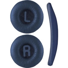 Pearl Shop Jbl ile Uyumlu Kulaklık Pedi Süngeri Tune T500BT 510BT 520BT T560BT 570BT T600 T450 460 JR300 310 Lacivert