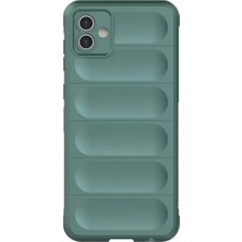 Eco Port Samsung Galaxy A05 Kılıf Optimum Silikon - Koyu Yeşil