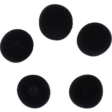 Pearl Shop Pedi Mikrofon Süngeri Mikrofon Yastığı Yaka Mikrofon Süngeri Kulaklık Mikrofon Süngeri Kürsü Mikrofon Süngeri (Siyah)