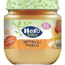 4 Adet Hero Baby Şeftali & Muzlu 120 gr