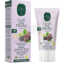 Eyüp Sabri Tuncer Doğal Karadut Özlü Çocuk Diş Macunu 60 ml -Yeni