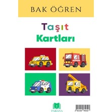 Parana Yayınları Taşıtlar - Bak Öğren Kartları - Ilk Bilgilerim