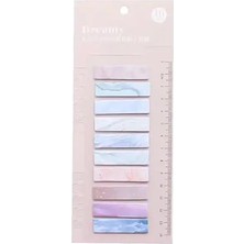 Pearl Shop Tonları Temalı 10 Renkli Cetvelli Index • Index Sticker • Post-It • Sticky Note