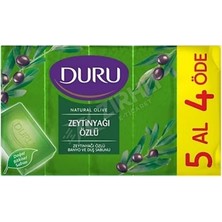 3 Adet Duru Duş Sabunu Zeytinyağı Özlü 5'li 150 gr