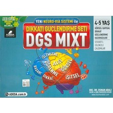 Adeda Yayıncılık Dikkati Güçlendirme Seti Mixt 4-5 Yaş