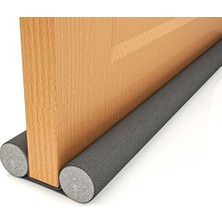 Pearl Shop Kapı Altı Rüzgar Önleyici, Isı Yalıtım Süngeri, Kapı Altı Sızdırmaz Bant, Eşik Altlığı, Kapı Stoperi, Cereyan Önleyici, Yakıt Tasarrufu (Gri)