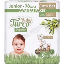 3 Adet Baby Turco Doğadan Avantaj Junior 78'li