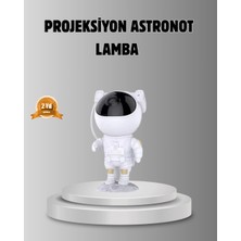TeknoKapsül Astronot Galaksi Projeksiyon Lambası Bluetooth Bağlantılı Uzaktan Kontrollü