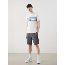 Lc Waikiki Yeni Sezon Standart Kalıp Baskılı Erkek Şort