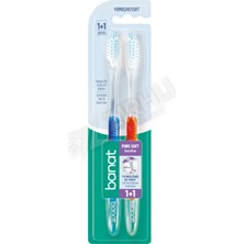 4 Adet Banat Diş Fırçası ( 1+1 ) Sensitive Yumuşak