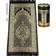 Pearl Shop Online Silindir Kutu Seccade Seti (Siyah Kabeli)