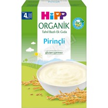 4 Adet Hipp Organik Pirinçli Tahıl Bazlı Ek Gıda 200 gr